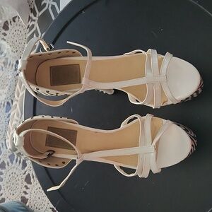 FRH heels shoes zebra print